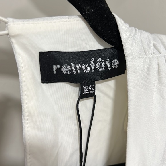 retrofete Flynn Dress in White - Picture 7 of 12